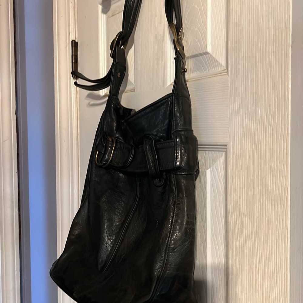 Vintage Georgetown Leather Design Handbag View 3